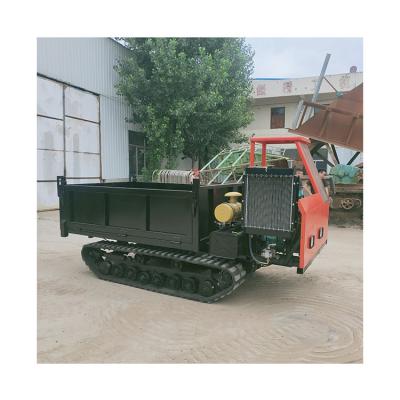 China Building Material Stores Factory Price Multifunctional Belt Trailer Crawler Caterpillar Hauler for sale