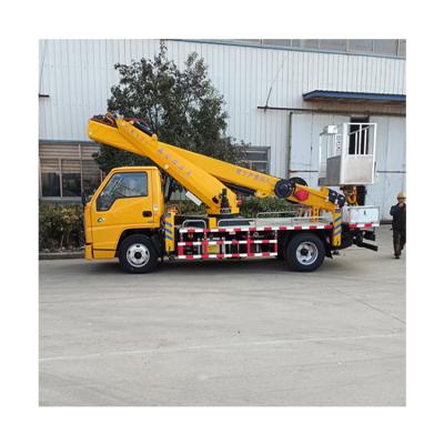 China Crane Aerial Work Truck 4 - 6L Factory High Altitude Professional Operating Platform for sale