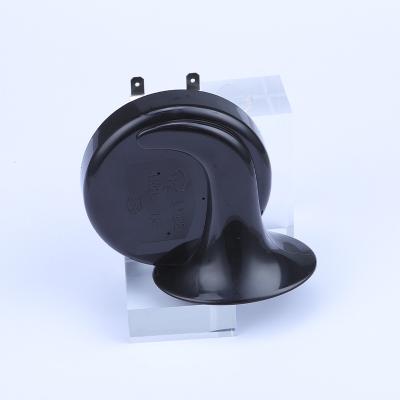 China Universal Black Direct Sale Motorcycle Manufacturer Motorcycle Horn Factory 6V Modification Loud Horn for sale