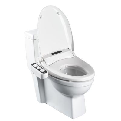 China Intelligent Water Pressure Control Toilet Seat Cover Attachment With Cover Lid Non-electric Mechanical Toilet Seat Bidet Cover Maker for sale