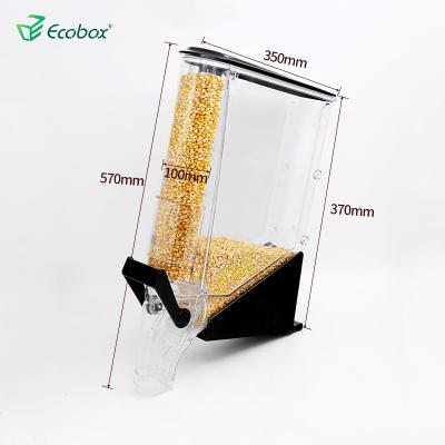 China ECOBOX Plastic Gravity Bin Candy Bulk Food Dispenser Eco-friendly and Unbreakable With Handle for sale