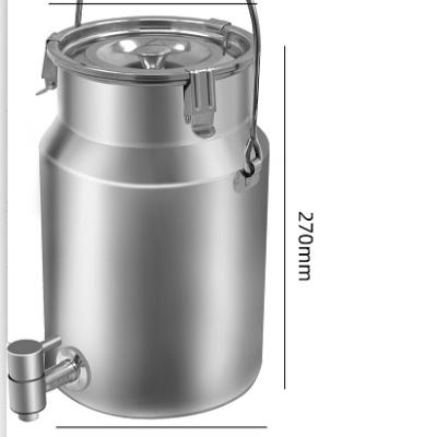 China Hot Sale ECOBOX Round Food Grade Stainless Steel Oil Drum Stainless Steel Milk Drum Oil Barrels Metal Drum Milk Box With Tap for sale