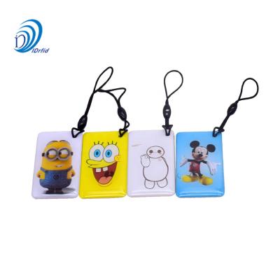 China 13.56MHz Waterproof Custom Printed Waterproof HF RFID NFC Epoxy Card for sale