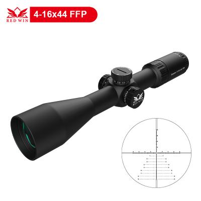 China Aircraft Rate 1/10 Tactical Null Scope Seasons HD 4-16x44 FFP Lock T-6061 Aluminum Red Edgeless Reticle Victory 30mm Monotube Mil Turret Adjust Mil Dot for sale