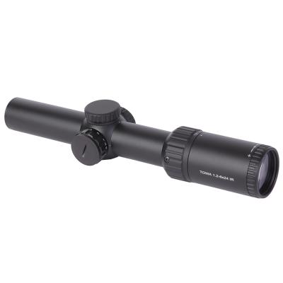 China Victory Red Function Towa1.2-6x24IR Rapid Acquisition 30mm Monotube Riflescope 1/2 MOA Adjust Turret Zero Lock Hunting Scope RW13 for sale