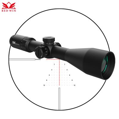 China Aircraft Grade T-6061 Red Victory Aluminum 30mm Edgeless Monotube Mil Zero Lock Turret Mil 1/10 Dot Reticle 6 Level Illuminated HD 4.5-18x50 FFP Square For Air Gun for sale