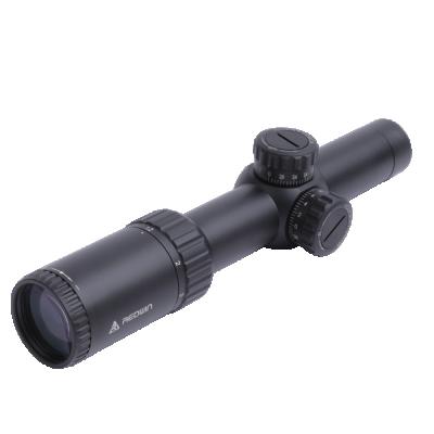 China Aircraft Rate Tactical Optics Sight Rynox 1.2-6x24 SFP 1/2 MOA Adjust Optical Rifle Scope T-6061 Aluminum Red Edgeless Lens Victory 30mm Monotube Riflescopes FMC for sale