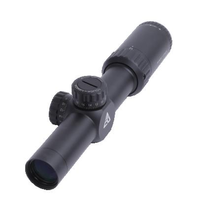 China Aircraft Rate Fast Reticle Haircross Victory T-6061 Focus Rynox 1.2-6x24 SFP Shotgun Scope 1/2 MOA Turret Adjust 30mm Monotube Aluminum Red Zero Lock System for sale