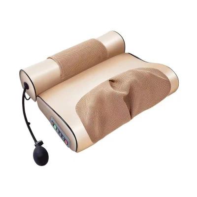 China Body Factory Price Shiatsu Back Massager Vibrating Neck Massage Heated Pillow for sale