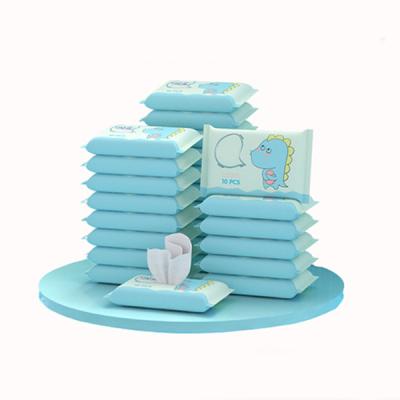 China Baby Hand And Face Wet Wipes 14*15cm 99.9% Pure Water Wet Wipes Alcohol Free for sale