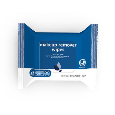 China OEM ODM Hypoallergenic Make Up Remover Wipes No Alcohol Face Cleansing Pads for sale