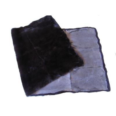 China Wholesale Garment Rex Fur Blanket For Garment/Dyed Solid Color By Home Decoration Rex Rabbit Fur Plates for sale