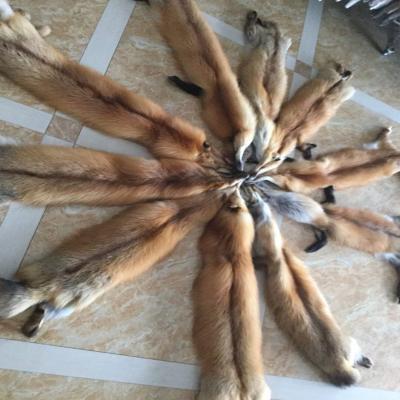 China Garment China Fur Pelt China Factory Direct Sale Super Soft Gold Natural Fox Fur Pelt High Quality Animal for sale