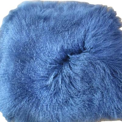 China Automatic Sheepskin Fur Cushion Sheepskin Fur Cushion Genuine Fur Cushion Animal Fur Cushion for sale