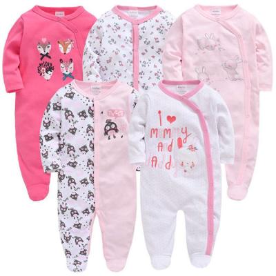 China 100% Newborn Baby Romper Cartoon Long Sleeve Cotton Toddler Clothing New Product Spring and Autumn Casual Boys and Girls for sale