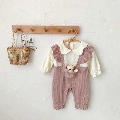 China 95% cotton one piece baby girl clothes fall clothes baby clothes spring and fall baby romper for sale