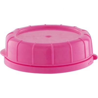 China Food 48mm Pink Plastic Tamper Evident Snap On Lid for sale