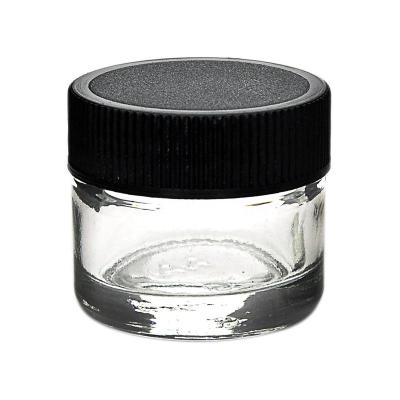 China Personal Care 5ml Glass Concentrate Screw Cap Jars for sale