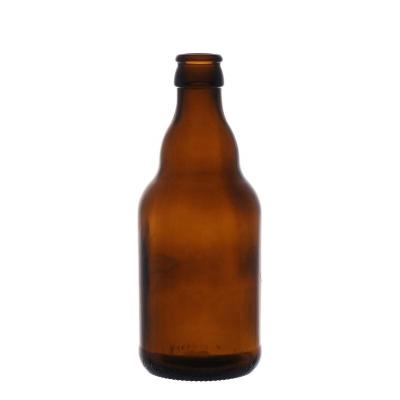 China Beverage 330ML BROWN CORK SILVER CROWN BEER BOTTLE 