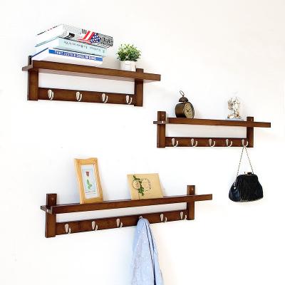 China Factory Direct Sales Modern Coat Hanger Fashionable Wooden Wall Mounted Living Room Coat Hanger for sale