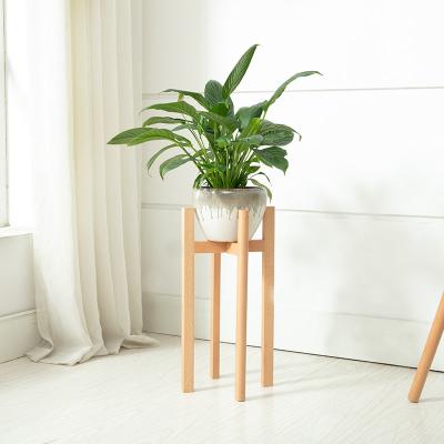 China Wholesale Adjustable High Quality Flower Pot Stand Indoor Plant Wood Stand (Other) for sale