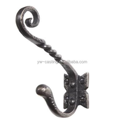 China Alibaba China Industrial Vintage Metal Sustainable Hot Selling Antique Hooks For Clothes for sale