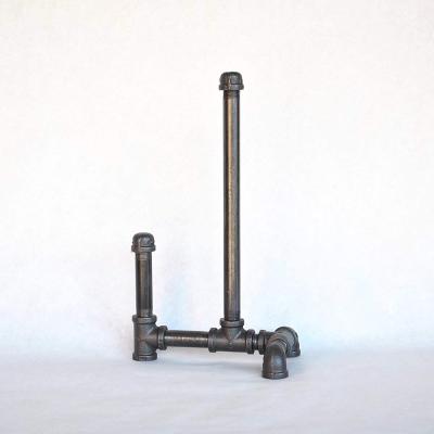 China Cast Iron& Gray Iron Round Industrial White Black Cast Metal Paper Towel Holder for sale