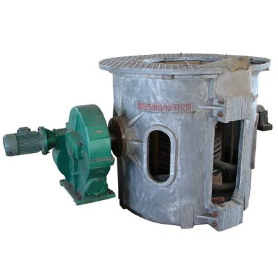 中国 250kg copper scrap induction melting machine furnace 販売のため