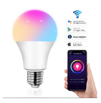 China Hot sale TUYA smart bulb hotel app control smart bulb wifi smart bulb low power bulb for sale