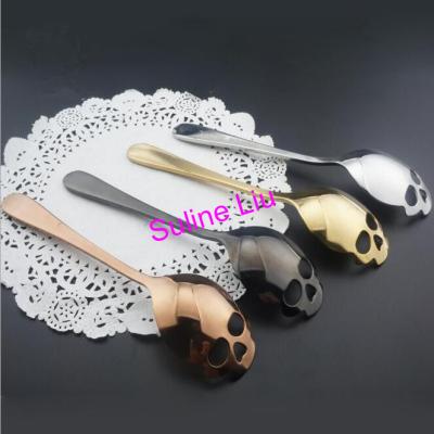 China Sustainable 304 Stainless Steel Absinthe Spoon Tea Spoon for sale