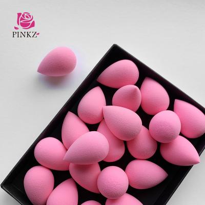 China Mini Facial Makeup Sponge Latex Tear Free Rose Makeup Sponge Blush Blender For Foundation /concealer Factory Price for sale