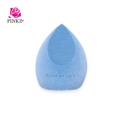 China Dual Layer Sponge Latex Vegan Velvet/Velvet Microfiber Makeup Sponge Blender Microfiber Beauty Free Sponge for sale