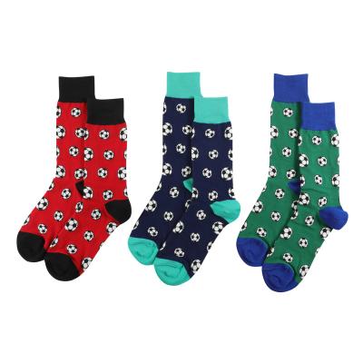 China Cotton Breathable Soccer Balls Christmas Stocking Unisex Sports Socks for sale