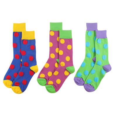 China Wholesale Breathable Dotted Socks Unisex Christmas Socks Cotton Stocking Sports Socks for sale