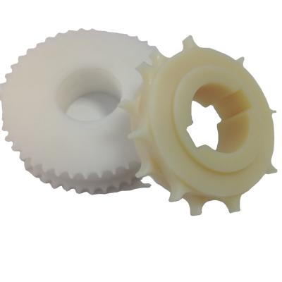 China PA High Hardness Plastic Gears Precision Customized CNC Gears CNC Plastic Large Tooth Gears for sale