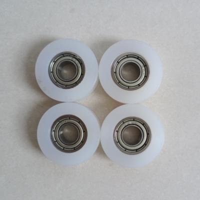 China CNC nylon direct plastic pulley roller conveyor factory pulley roller nylon wheel for sale