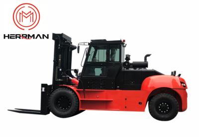 China Lifting Height 3m Diesel Powered Forklift Capacity 20 Tons Te koop