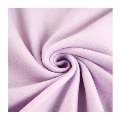 China Anti Pill Knitted Shear Rolls Laverder Fabric Lot Fleece 100% Microfiber Fabric Super Soft Warm Polyester Plush Running High Quality for sale