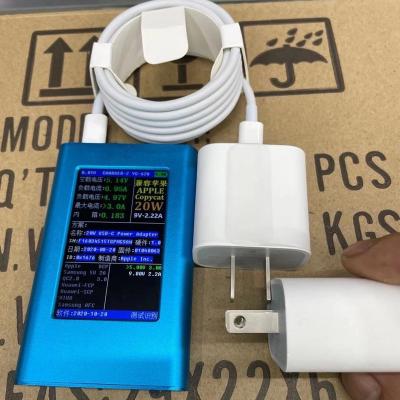 China Original Mobile Phone PD 20W USB-C Charger Adapter For iPhone 13 12 Pro Max Fast Charger EU USA Plug 20w USB-c Wall Charger for sale