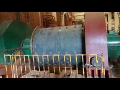 operation video of ring type permanent magnet motor for ball mill