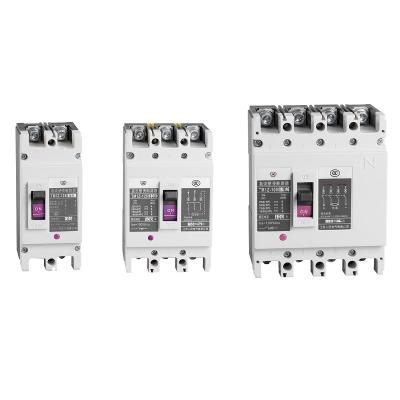 China DC Circuit Breaker 100a 500V 750V MCCB 3P Molded Case Circuit Breaker 20/35KA for sale