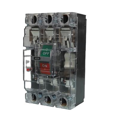 China Molded Case Circuit Breaker MCCB 3Poles Circuit Breaker 400amp 65KA for sale