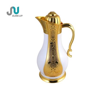 China Viable Arabic Design Vacuum Flask Coffee Tea Carafe Carafe Double Wall Insulated Thermos for sale