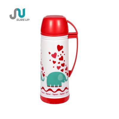 China Food Grade Sustainable Coffee Flask Water Bottle Plastic Liner Insulated Glass Jar for sale