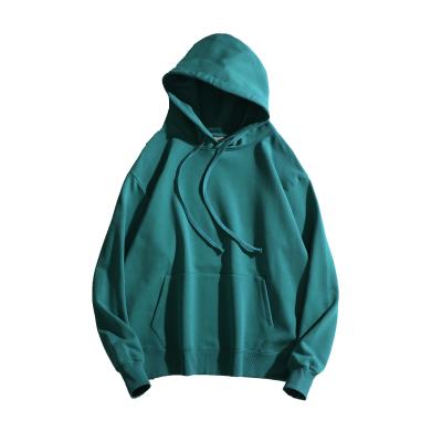 China High Quality Custom Logo 350g Anti-wrinkle Thick Oversize Hoodies Men's 100% Cotton Unisex Winter Hoodies for sale