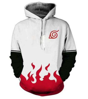 China Breathable 3D Print Pullover Hoodie Custom Unisex Sweatshirt With Kangaroo Pocket Cosplay Anime Hoodie for sale