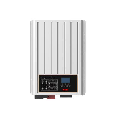 China 5kw Solar Panel Inverter 3kw 5kw Solar Inverter Hybrid For Solar Battery Installation 476*602*325mm for sale