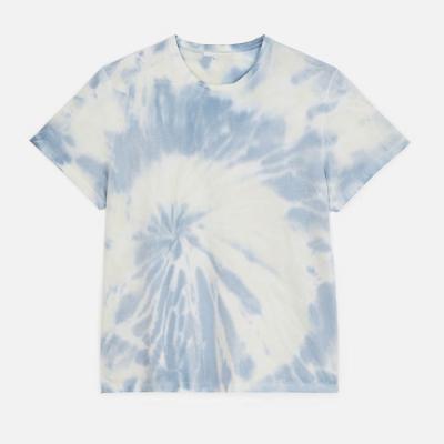 China Wholesale Custom White Cotton New Fashion Women Anti-Pilling Tie Dye Oversized T-Shirts for sale