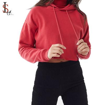 China Wholesale Custom Blank Breathable Women Grow Ladies Gym Top Fashion Hoodie Streetwear Pullover Oversized Sweatshirt for sale