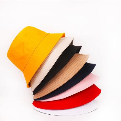 China Custom Casual Visor Sun Visor Embroidery Solid Color Solid Color Fisherman Hats Blanket Design Women Bucket Hat for sale